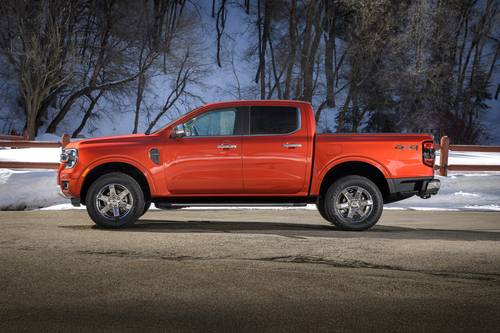 2024 Ford Ranger Lariat Crew Cab Pickup Profile