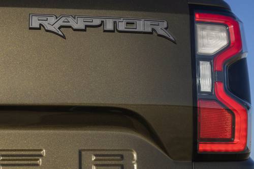 2024 Ford Ranger Raptor Crew Cab Pickup Rear Badge