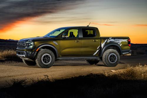 2024 Ford Ranger Raptor Crew Cab Pickup Profile
