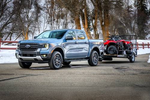 2024 Ford Ranger XLT Crew Cab Pickup Lifestyle Exterior