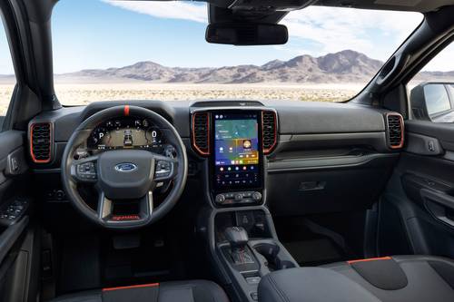 2025 Ford Ranger Raptor Crew Cab Pickup Dashboard