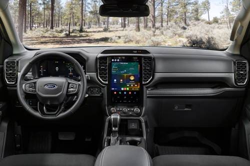 2025 Ford Ranger XLT Crew Cab Pickup Dashboard Shown