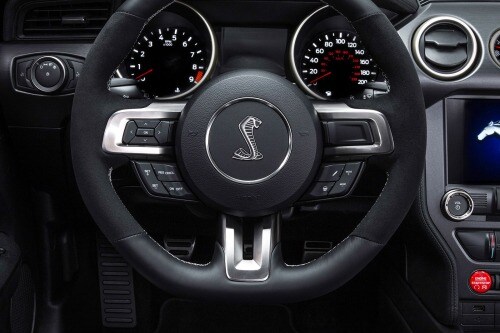 2016 Ford Shelby GT350 R Coupe Steering Wheel Detail