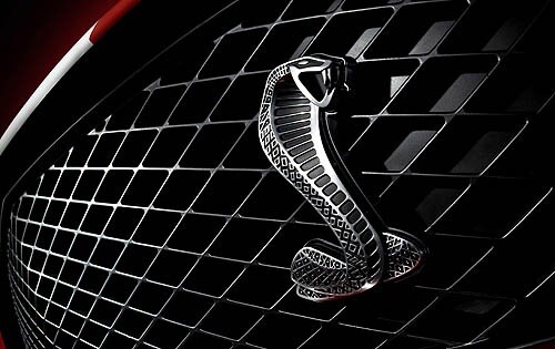 2008 Ford Shelby GT500 Front Grille and Badging