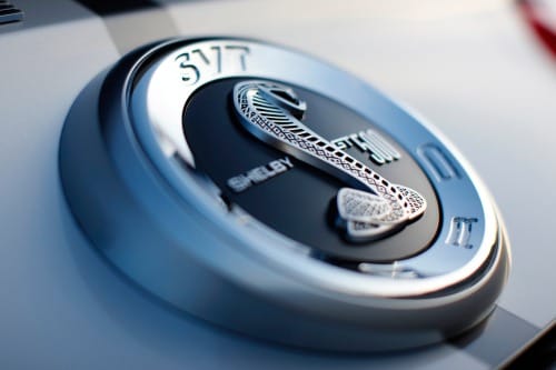 2010 Ford Shelby GT500 Base Convertible Rear Badge