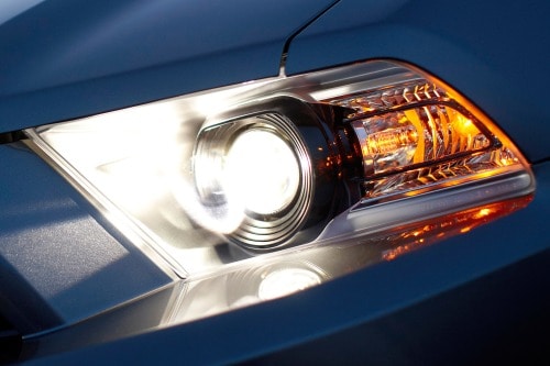 2010 Ford Shelby GT500 Coupe Headlamp Detail