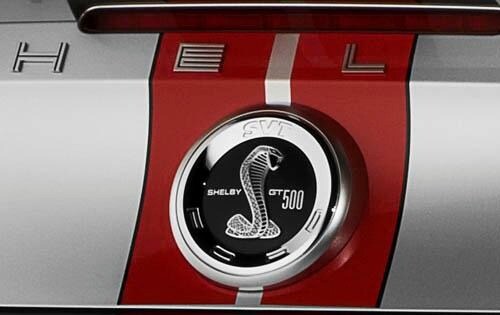 2011 Ford Shelby GT500 Rear Badging