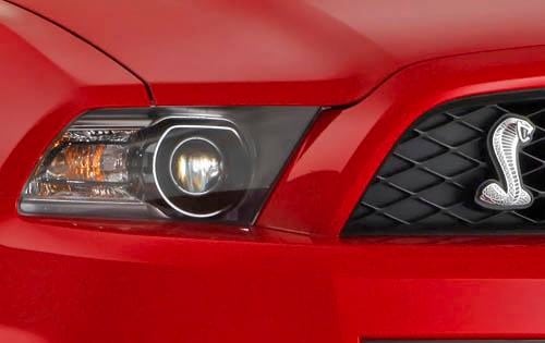 2011 Ford Shelby GT500 Headlamp Detail