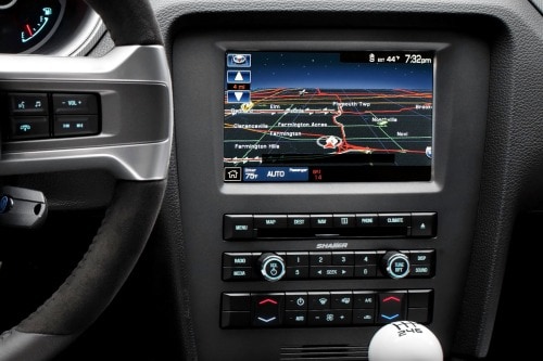 2013 Ford Shelby GT500 Convertible Navigation System