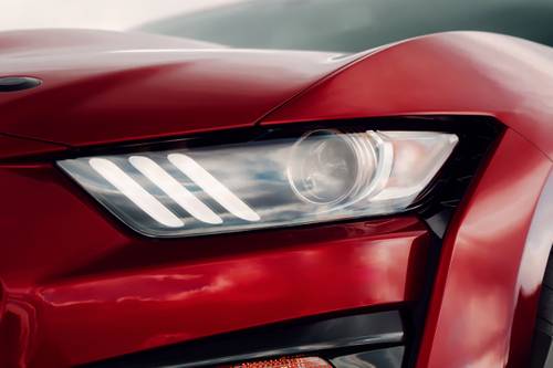 Ford Shelby GT500 Coupe Headlamp Detail