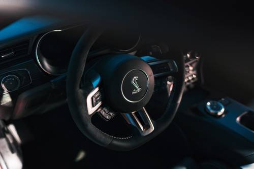 Ford Shelby GT500 Coupe Steering Wheel Detail