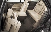 2008 Ford Taurus X Eddie Bauer Rear Interior Detail