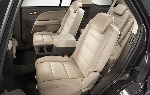 2008 Ford Taurus X Eddie Bauer Rear Interior