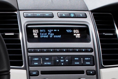2010 Ford Taurus Limited Sedan Center Console