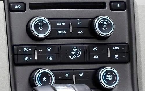2011 Ford Taurus Limited Center Console