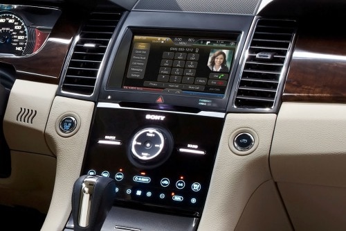2013 Ford Taurus Limited Sedan Center Console