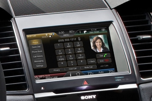 2013 Ford Taurus SHO Sedan Center Console