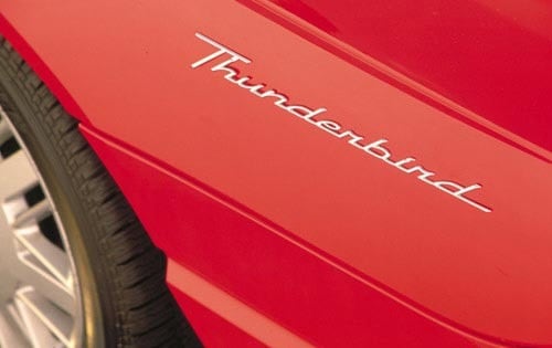 2002 Ford Thunderbird 2 dr Convertible Deluxe