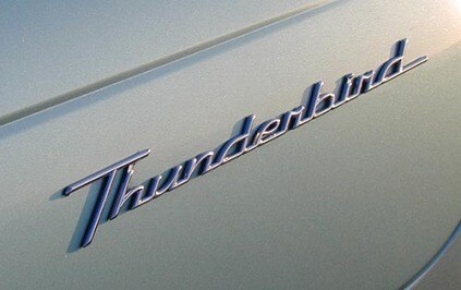 2002 Ford thunderbird window sticker #10