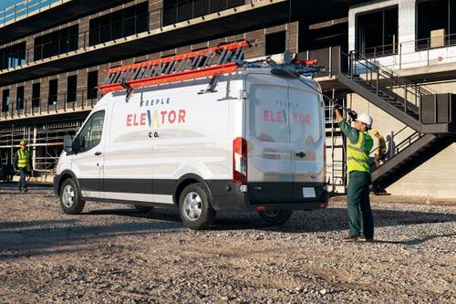 2024 Ford Transit Cargo Van 250 Medium Roof Lifestyle Exterior