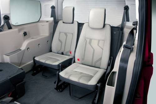 2014 Ford Transit Connect Wagon XLT Passenger Minivan Rear Interior