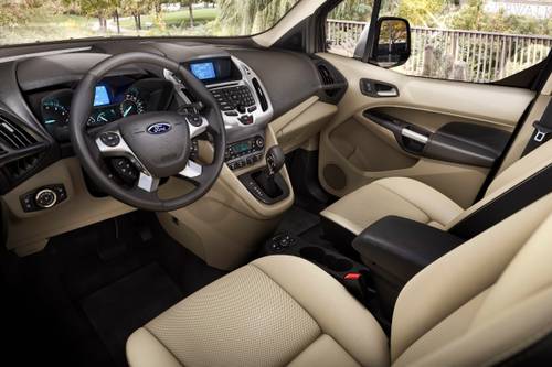 2017 Ford Transit Connect Wagon Titanium LWB Passenger Minivan Interior