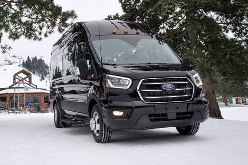 Ford Transit Passenger Van 350 HD XLT High Roof Exterior Shown