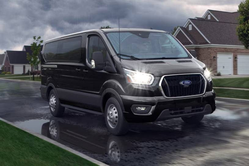 2026 Ford Transit Passenger Van 350 XLT Low Roof Exterior Shown