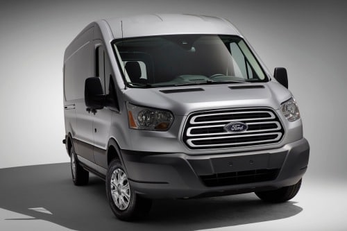 2017 Ford Transit Van 250 Medium Roof w/130" WB, Sliding Passenger Side Door Cargo Van Exterior Shown