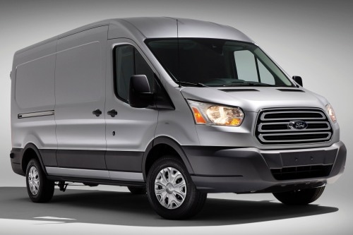 2017 Ford Transit Van 250 Medium Roof w/130" WB, Sliding Passenger Side Door Cargo Van Exterior Shown