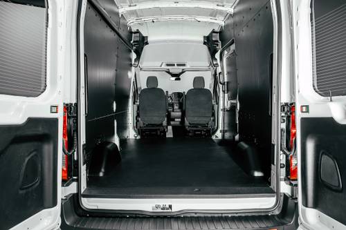 2018 Ford Transit Van 350 High Roof w/Sliding Passenger Side Door Cargo Van Cargo Area