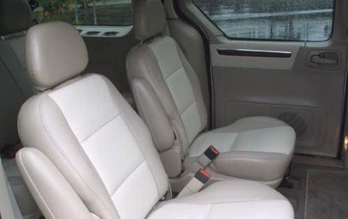 2001 Ford Windstar Limited Rear Interior