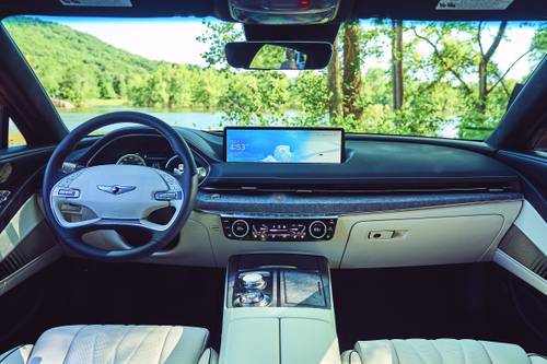 2023 Genesis Electrified G80 Sedan Dashboard