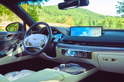 2023 Genesis Electrified G80 Sedan Interior Detail