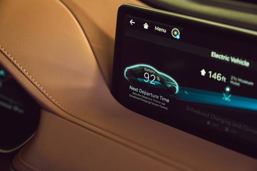 2023 Genesis Electrified G80 Sedan Interior Detail