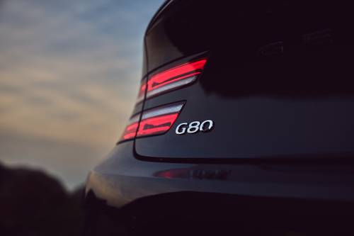 2023 Genesis Electrified G80 Sedan Rear Badge