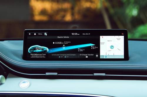 Genesis Electrified GV70 Advanced 4dr SUV Center Console