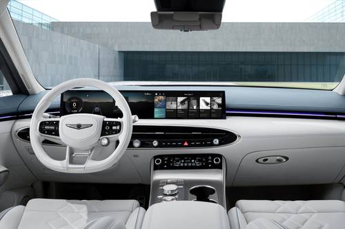 2026 Genesis Electrified GV70 Prestige 4dr SUV Dashboard Shown