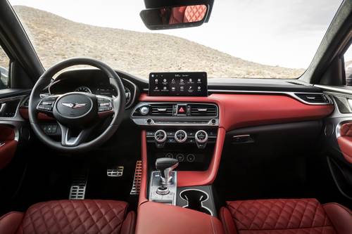 2023 Genesis G70 3.3T Sedan Dashboard Shown