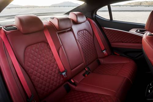 2023 Genesis G70 3.3T Sedan Rear Interior