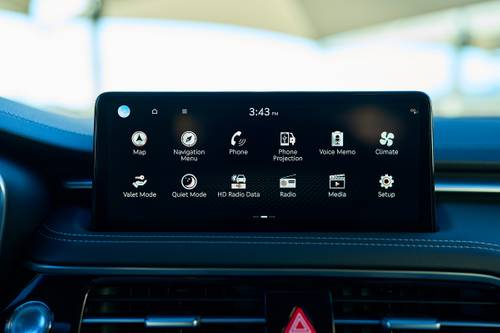 2024 Genesis G70 3.3T Sport Advanced Sedan Center Console