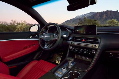 2024 Genesis G70 3.3T Sport Advanced Sedan Interior Detail
