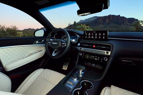 2024 Genesis G70 3.3T Sport Advanced Sedan Interior Detail