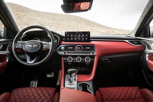 2026 Genesis G70 3.3T Sport Prestige Sedan Dashboard Shown