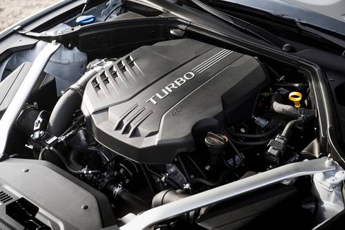 2026 Genesis G70 3.3T Sport Prestige Sedan 3.3L V6 Turbo Engine Shown.