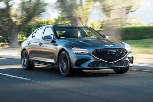 2026 Genesis G70 3.3T Sport Prestige Sedan Exterior Shown