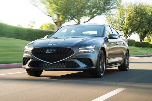 2026 Genesis G70 3.3T Sport Prestige Sedan Exterior Shown