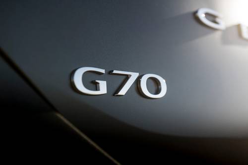 2026 Genesis G70 3.3T Sport Prestige Sedan Rear Badge