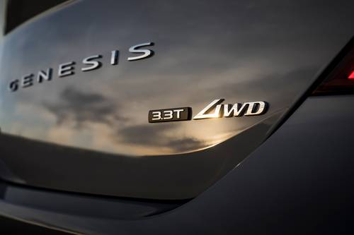 2026 Genesis G70 3.3T Sport Prestige Sedan Rear Badge