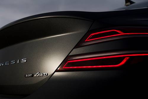 2026 Genesis G70 3.3T Sport Prestige Sedan Rear Badge